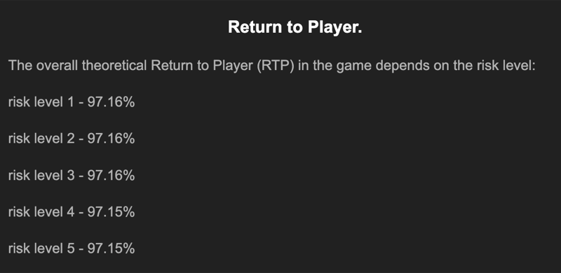 Fishing Club 2 RTP display showing the 97.16% return to player percentage