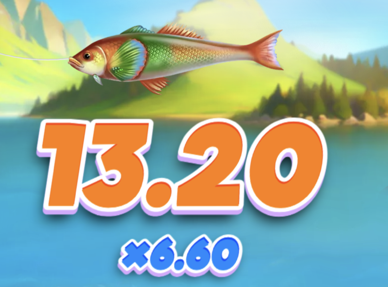 Fishing Club 2 x660 multiplier hit during gameplay